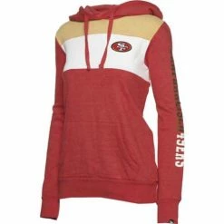 NFL Hoodies & Sweatshirts New Era Women's San Francisco 49ers Bi-Blend Hoodie -Cheap New Era Store unnamed file 2220