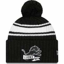 NFL Hats & Caps New Era Kids' Detroit Lions 2022 Sideline Sportknit Beanie