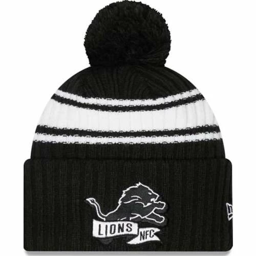 NFL Hats & Caps New Era Kids' Detroit Lions 2022 Sideline Sportknit Beanie 3 NFL Hats & Caps New Era Kids' Detroit Lions 2022 Sideline Sportknit Beanie