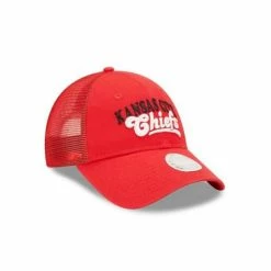 NFL Hats & Caps New Era Women's Kansas City Chiefs Team Trucker 9Forty Adjustable Hat -Cheap New Era Store unnamed file 2257