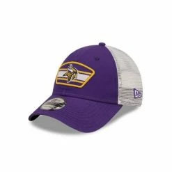 NFL Hats & Caps New Era Minnesota Vikings Logo Patch 9Forty Adjustable Hat