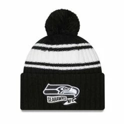 NFL Hats & Caps New Era Kids' Seattle Seahawks Sideline Sportknit Beanie