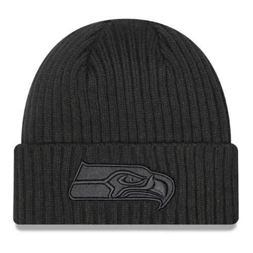 NFL Hats & Caps New Era Kids' Seattle Seahawks Classic Team Beanie 3 NFL Hats & Caps New Era Kids' Seattle Seahawks Classic Team Beanie