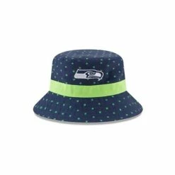 NFL Hats & Caps New Era Toddler Seattle Seahawks Dotted Bucket Hat