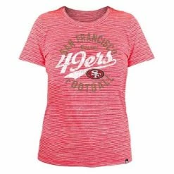 NFL Shirts New Era Women's San Francisco 49ers Space Dye T-Shirt