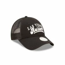 NFL Hats & Caps New Era Women's Las Vegas Raiders Team Trucker 9Forty Adjustable Hat -Cheap New Era Store unnamed file 2351