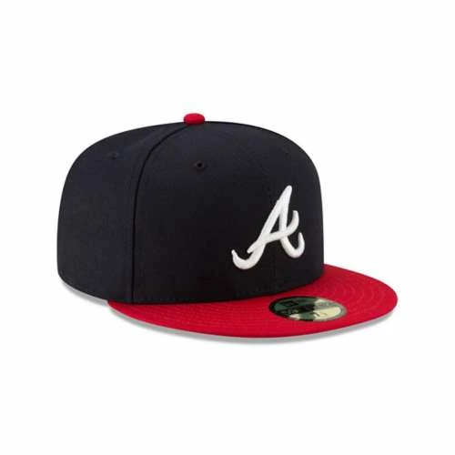 MLB Hats & Caps New Era Atlanta Braves On Field 59Fifty Fitted Hat 11 MLB Hats & Caps New Era Atlanta Braves On Field 59Fifty Fitted Hat - Image 9