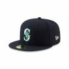 MLB Hats & Caps New Era Seattle Mariners On Field 59Fifty Fitted Hat