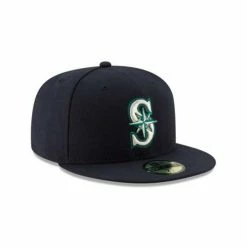 MLB Hats & Caps New Era Seattle Mariners On Field 59Fifty Fitted Hat -Cheap New Era Store unnamed file 2470