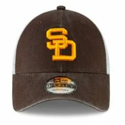 MLB Hats & Caps New Era San Diego Padres Trucker 9Forty Adjustable Hat -Cheap New Era Store unnamed file 2473