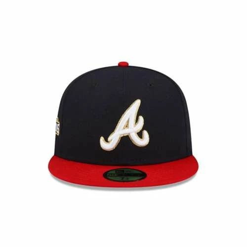 MLB Hats & Caps New Era Atlanta Braves 2022 Gold Program 59Fifty Fitted Hat 4 MLB Hats & Caps New Era Atlanta Braves 2022 Gold Program 59Fifty Fitted Hat - Image 2