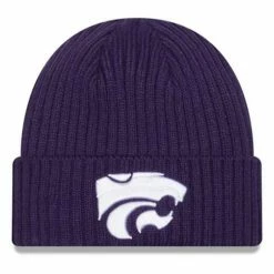 College Hats & Caps New Era Kansas State Wildcats Classic Knit Beanie