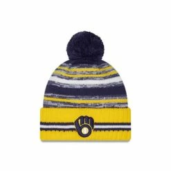 MLB Hats & Caps New Era Milwaukee Brewers Sport Knit Beanie