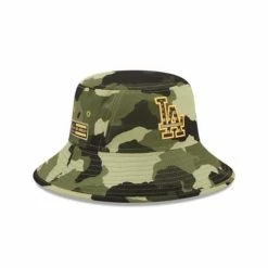 MLB Hats & Caps New Era Los Angeles Dodgers 2022 Armed Forces Day Bucket Hat -Cheap New Era Store unnamed file 2662
