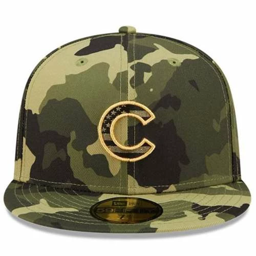 MLB Hats & Caps New Era Chicago Cubs 2022 Armed Forces Day 59Fifty Fitted Hat 4 MLB Hats & Caps New Era Chicago Cubs 2022 Armed Forces Day 59Fifty Fitted Hat - Image 2