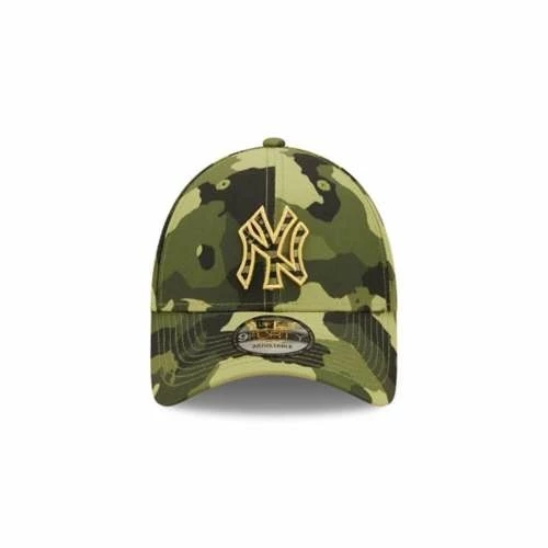 MLB Hats & Caps New Era New York Yankees 2022 Armed Forces Day 9Forty Adjustable Hat 4 MLB Hats & Caps New Era New York Yankees 2022 Armed Forces Day 9Forty Adjustable Hat - Image 2