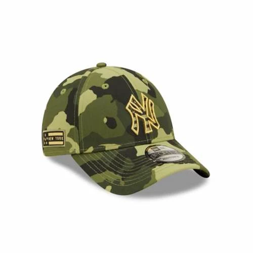 MLB Hats & Caps New Era New York Yankees 2022 Armed Forces Day 9Forty Adjustable Hat 5 MLB Hats & Caps New Era New York Yankees 2022 Armed Forces Day 9Forty Adjustable Hat - Image 3