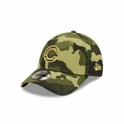 MLB Hats & Caps New Era Chicago Cubs 2022 Armed Forces Day 9Forty Adjustable Hat
