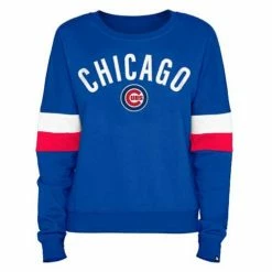 MLB Hoodies & Sweatshirts New Era Women's Chicago Cubs Contrast Crew