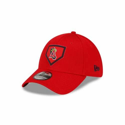 MLB Hats & Caps New Era Los Angeles Angels 2022 Clubhouse 39Thirty Stretch Fit Hat 3 MLB Hats & Caps New Era Los Angeles Angels 2022 Clubhouse 39Thirty Stretch Fit Hat