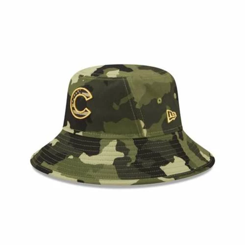 MLB Hats & Caps New Era Chicago Cubs 2022 Armed Forces Day Bucket Hat 3 MLB Hats & Caps New Era Chicago Cubs 2022 Armed Forces Day Bucket Hat