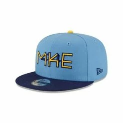 MLB Hats & Caps New Era Milwaukee Brewers City Conect 9Fifty Snapback Hat