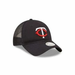 MLB Hats & Caps New Era Women's Minnesota Twins Banded 9Twenty Adjustable Hat -Cheap New Era Store unnamed file 3056