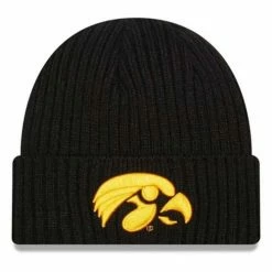 College Hats & Caps New Era Kids' Iowa Hawkeyes Classic Knit Beanie