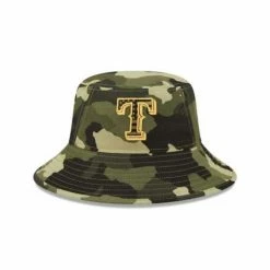MLB Hats & Caps New Era Texas Rangers 2022 Armed Forces Day Bucket Hat -Cheap New Era Store unnamed file 3110