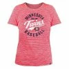 MLB Shirts New Era Women's Minnesota Twins Space Dye Logo T-Shirt -Cheap New Era Store unnamed file 3114