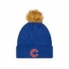 MLB Hats & Caps New Era Women's Chicago Cubs Snowy Beanie -Cheap New Era Store unnamed file 3175