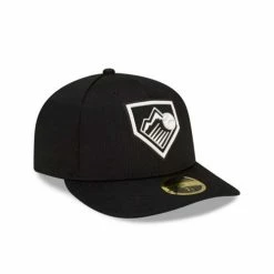 MLB Hats & Caps New Era Colorado Rockies 2022 Clubhouse Black & White Low Profile 59Fifty Fitted Hat -Cheap New Era Store unnamed file 3191