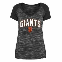 MLB Shirts New Era Women's San Francisco Giants Space Dye T-Shirt