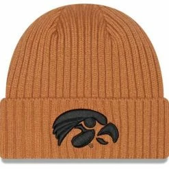 College Hats & Caps New Era Kids' Iowa Hawkeyes Knit Classic Beanie