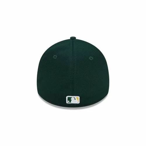 MLB Hats & Caps New Era Oakland Athletics 2022 Clubhouse 39Thirty Stretch Fit Hat 6 MLB Hats & Caps New Era Oakland Athletics 2022 Clubhouse 39Thirty Stretch Fit Hat - Image 4