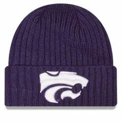 College Hats & Caps New Era Kids' Kansas State Wildcats Classic Knit Beanie