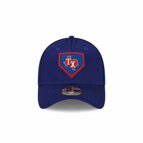 MLB Hats & Caps New Era Texas Rangers 2022 Clubhouse 39Thirty Stretch Fit Hat 4 MLB Hats & Caps New Era Texas Rangers 2022 Clubhouse 39Thirty Stretch Fit Hat - Image 2