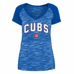 MLB Shirts New Era Women's Chicago Cubs Space Dye T-Shirt