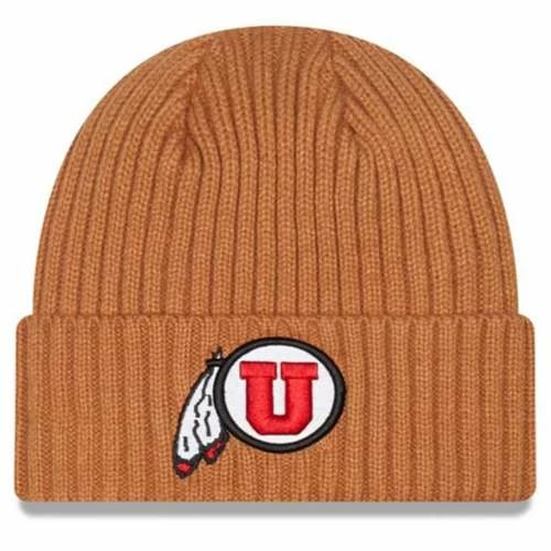 College Hats & Caps New Era Kids' Utah Utes Knit Classic Beanie 2 College Hats & Caps New Era Kids' Utah Utes Knit Classic Beanie