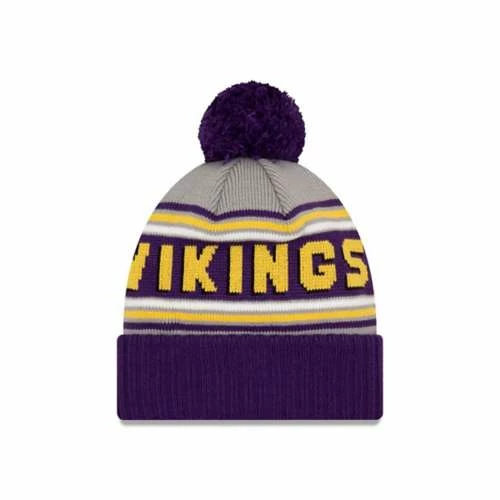 NFL Hats & Caps New Era Minnesota Vikings Declare Beanie 3 NFL Hats & Caps New Era Minnesota Vikings Declare Beanie - Image 2