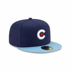 MLB Hats & Caps New Era Kids' Chicago Cubs 2021 City Connect 59Fifty Fitted Hat -Cheap New Era Store unnamed file 3381
