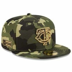 MLB Hats & Caps New Era Minnesota Twins 2022 Armed Forces Day 59Fifty Fitted Hat