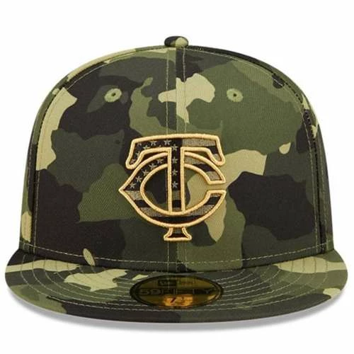 MLB Hats & Caps New Era Minnesota Twins 2022 Armed Forces Day 59Fifty Fitted Hat 4 MLB Hats & Caps New Era Minnesota Twins 2022 Armed Forces Day 59Fifty Fitted Hat - Image 2