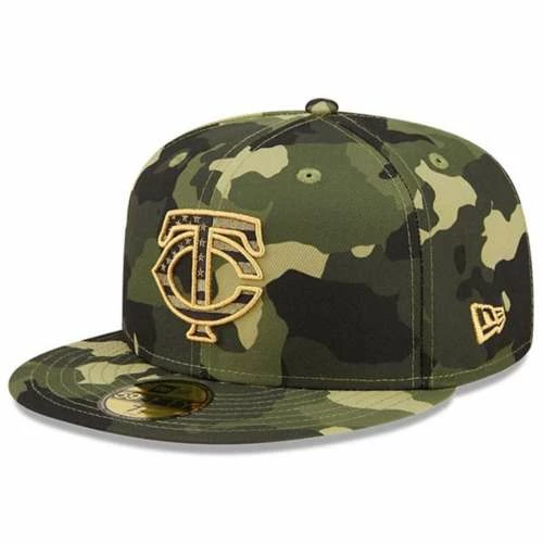 MLB Hats & Caps New Era Minnesota Twins 2022 Armed Forces Day 59Fifty Fitted Hat 5 MLB Hats & Caps New Era Minnesota Twins 2022 Armed Forces Day 59Fifty Fitted Hat - Image 3