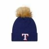 MLB Hats & Caps New Era Women's Texas Rangers Snowy Beanie -Cheap New Era Store unnamed file 3442