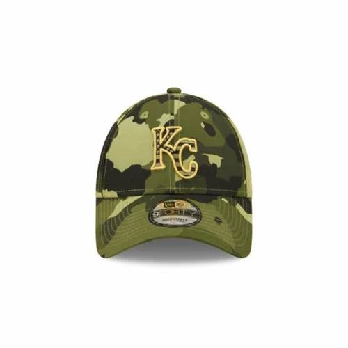 MLB Hats & Caps New Era Kansas City Royals 2022 Armed Forces Day 9Forty Adjustable Hat 4 MLB Hats & Caps New Era Kansas City Royals 2022 Armed Forces Day 9Forty Adjustable Hat - Image 2