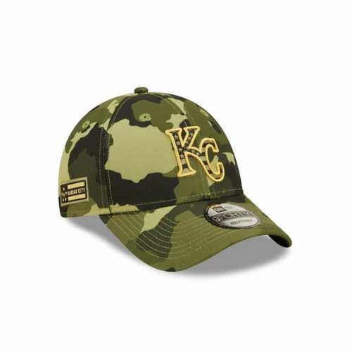 MLB Hats & Caps New Era Kansas City Royals 2022 Armed Forces Day 9Forty Adjustable Hat 5 MLB Hats & Caps New Era Kansas City Royals 2022 Armed Forces Day 9Forty Adjustable Hat - Image 3