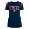MLB Shirts New Era Women's Minnesota Twins Glitter T-Shirt