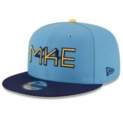 MLB Hats & Caps New Era Kids' Milwaukee Brewers City Connect 9Fifty Snapback Hat