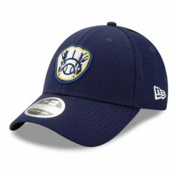 MLB Hats & Caps New Era Milwaukee Brewers 2021 Batting Practice 9Forty Hat